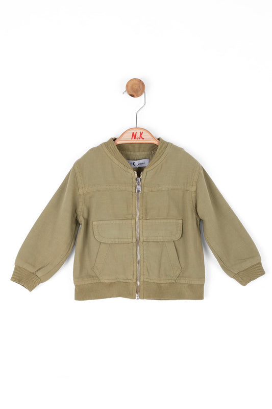 Toddler Boy's Zipper Jacket