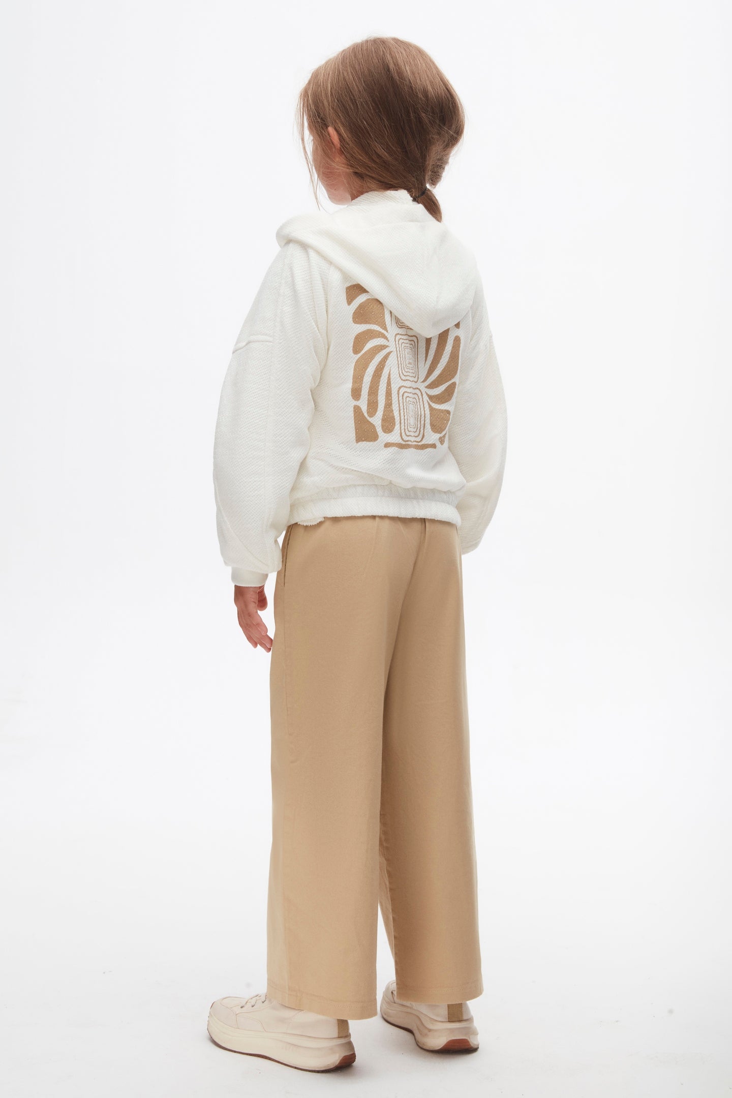 Girls Camel Beige trousers